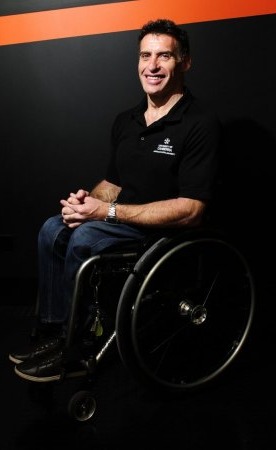 Además de las tres medallas paralímpicas, Richard Nicholson ahora puede presumir de ser el segundo atleta residente de la Universidad de Canberra.