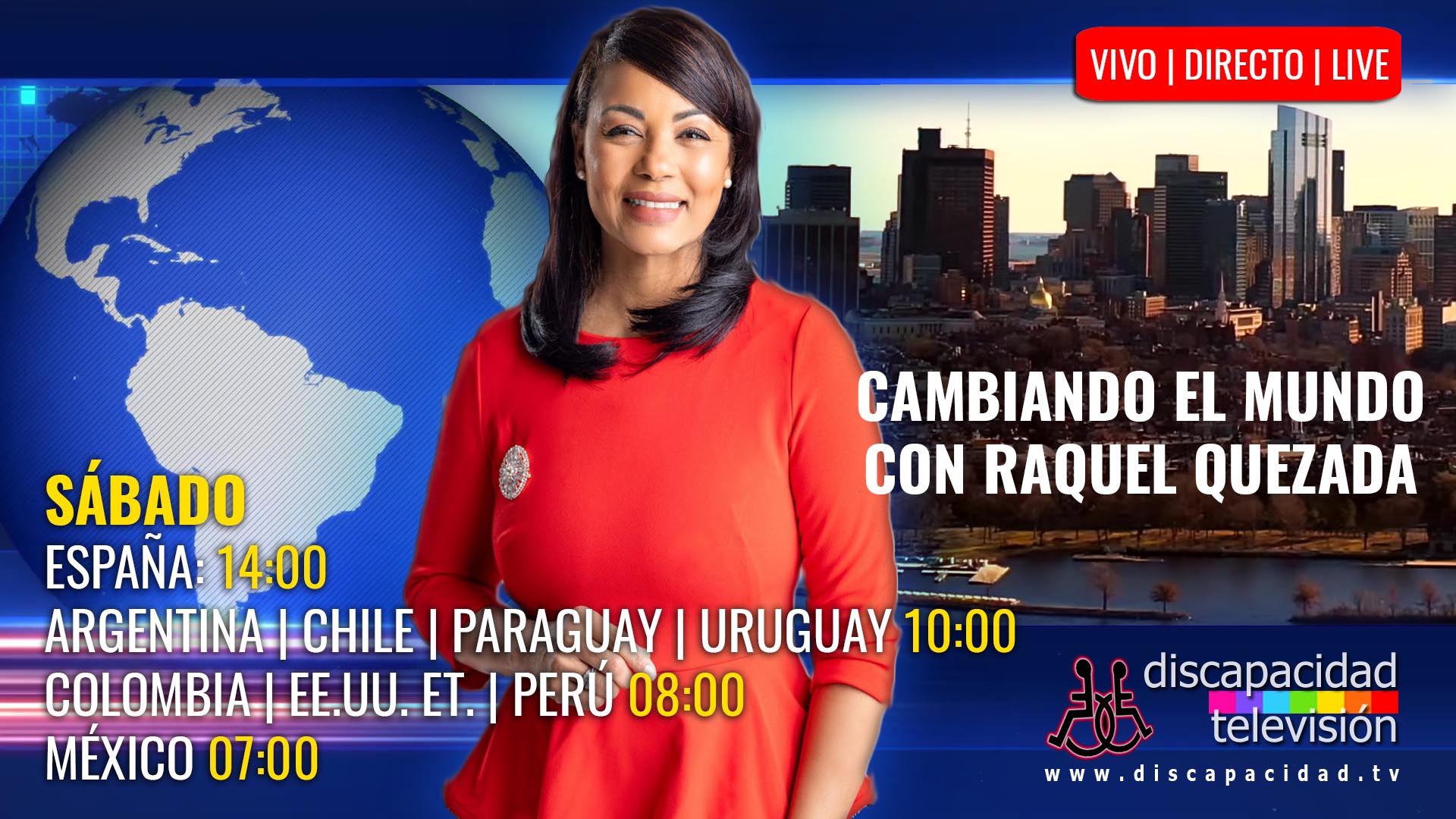 CAMBIANDO EL MUNDO CON RAQUEL QUEZADA